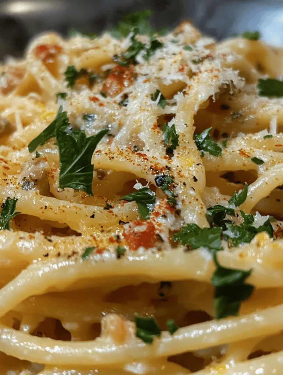 Quick and Creamy Garlic Pasta: A Simple Yet Delicious Recipe for Busy Nights