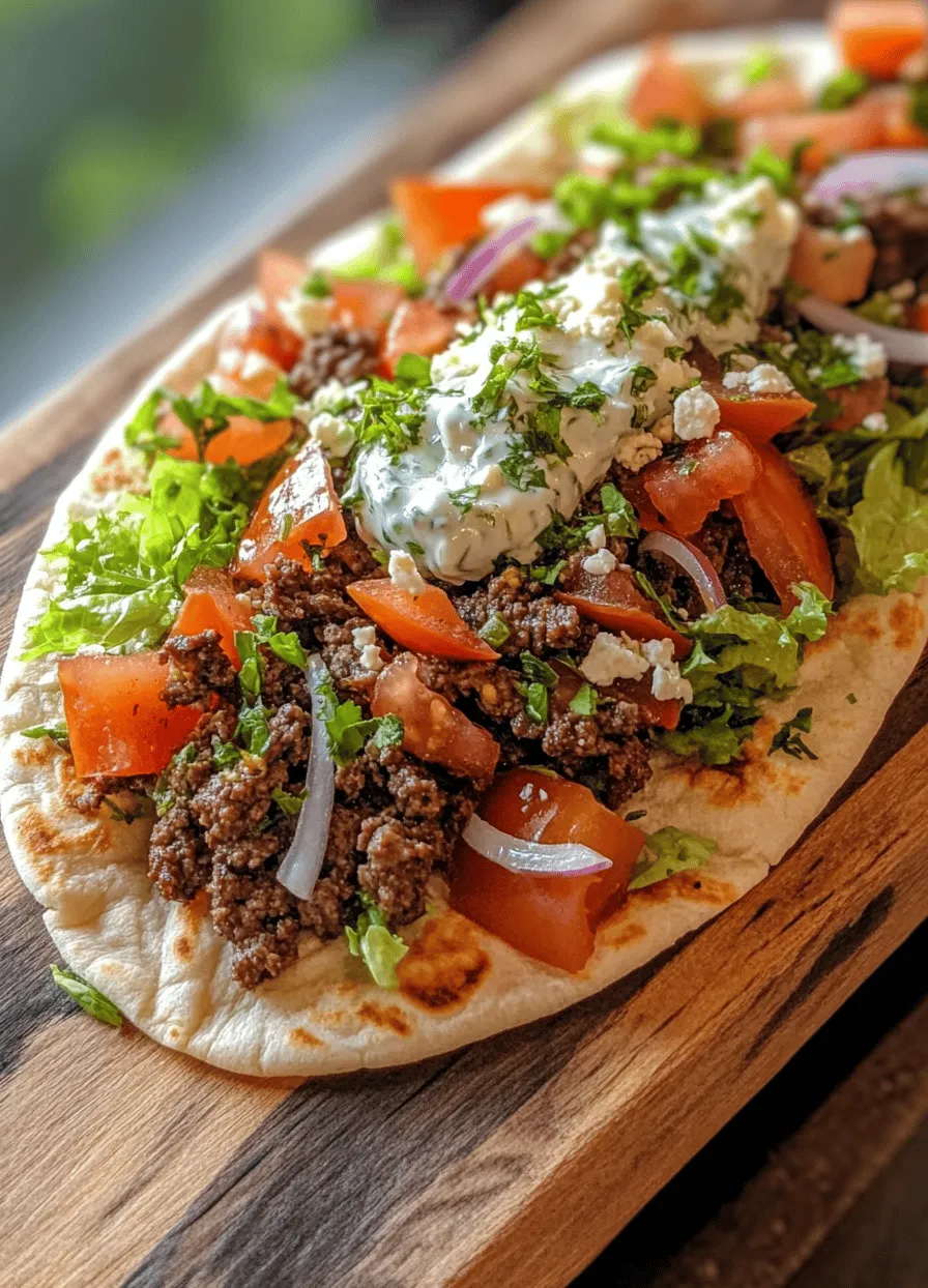 In the vibrant world of Mediterranean cuisine, few dishes capture the essence of flavor and comfort quite like Ground Beef Gyros. This beloved dish combines juicy, spiced beef with fresh, tangy toppings, all wrapped in warm pita bread, making it a perfect meal for any occasion. Whether you