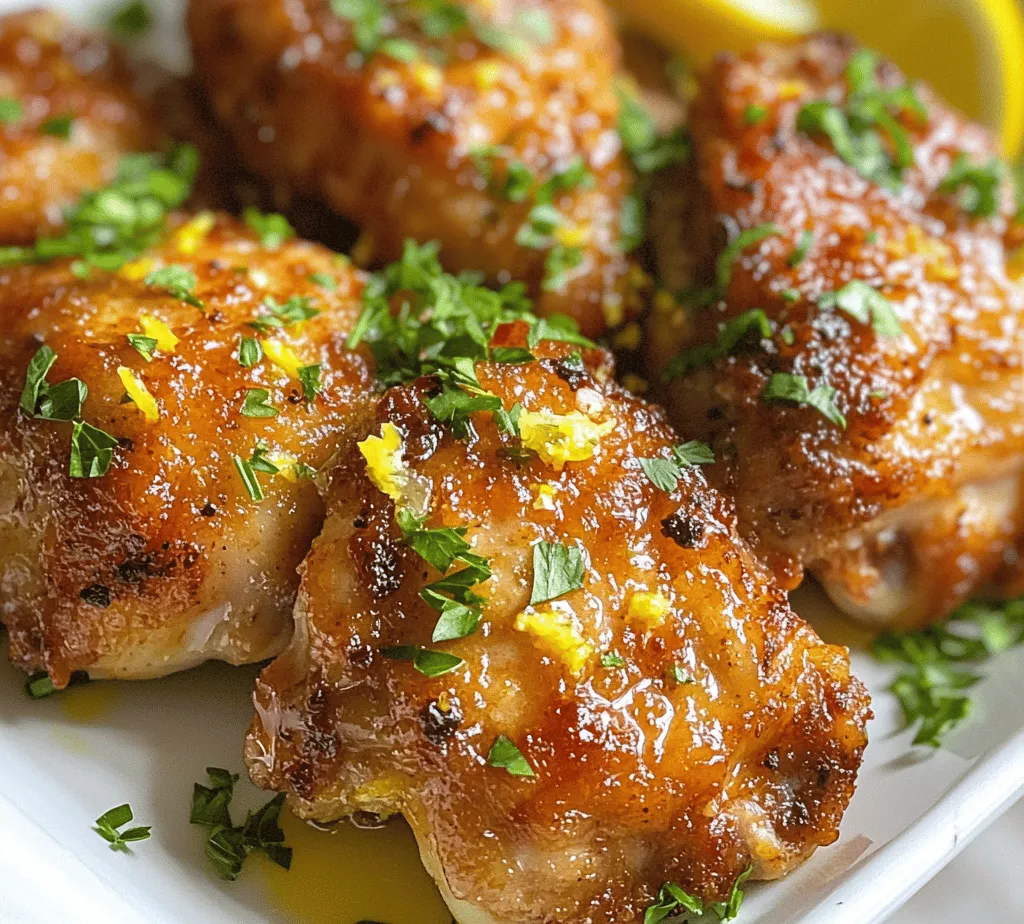 Are you ready to elevate your weeknight dinners with a dish that is as delicious as it is easy to prepare? Look no further than Zesty Lemon Garlic Air Fryer Boneless Chicken Thighs. This mouthwatering recipe combines the succulent flavor of boneless chicken thighs with the bright zing of fresh lemon and the aromatic depth of garlic. Perfectly cooked in an air fryer, this dish offers a healthier cooking method that locks in moisture while creating a delightful crisp on the outside.