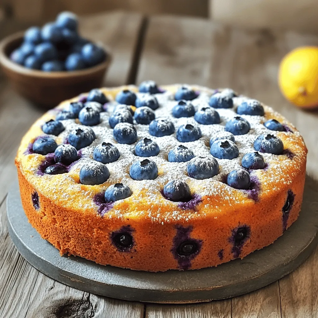 Blueberry Ricotta Breakfast Cake Delightfully Moist Recipe