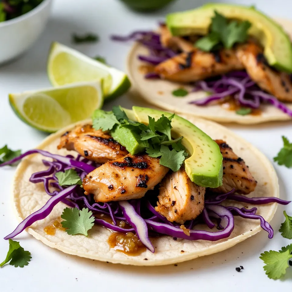 Honey Lime Chicken Tacos Flavorful and Easy Recipe