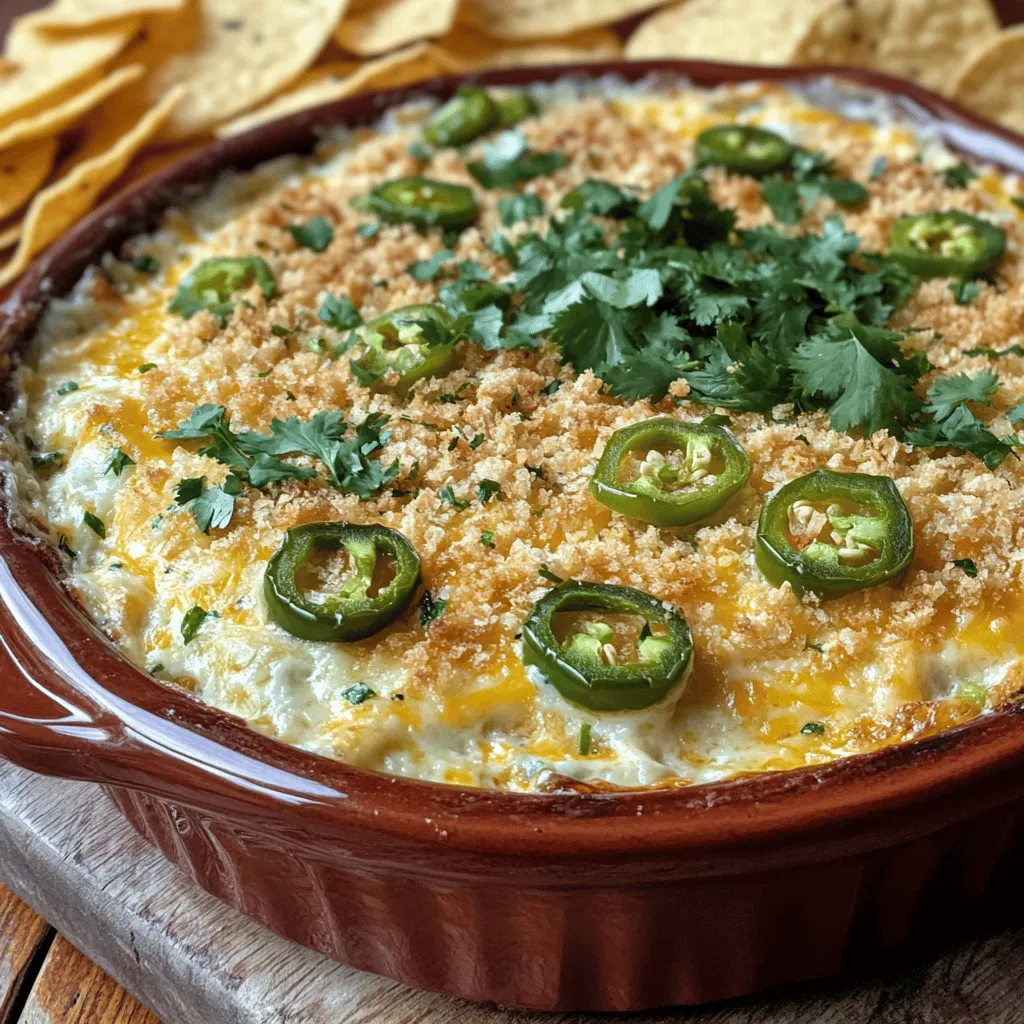 Spicy Creamy Jalapeño Popper Dip
