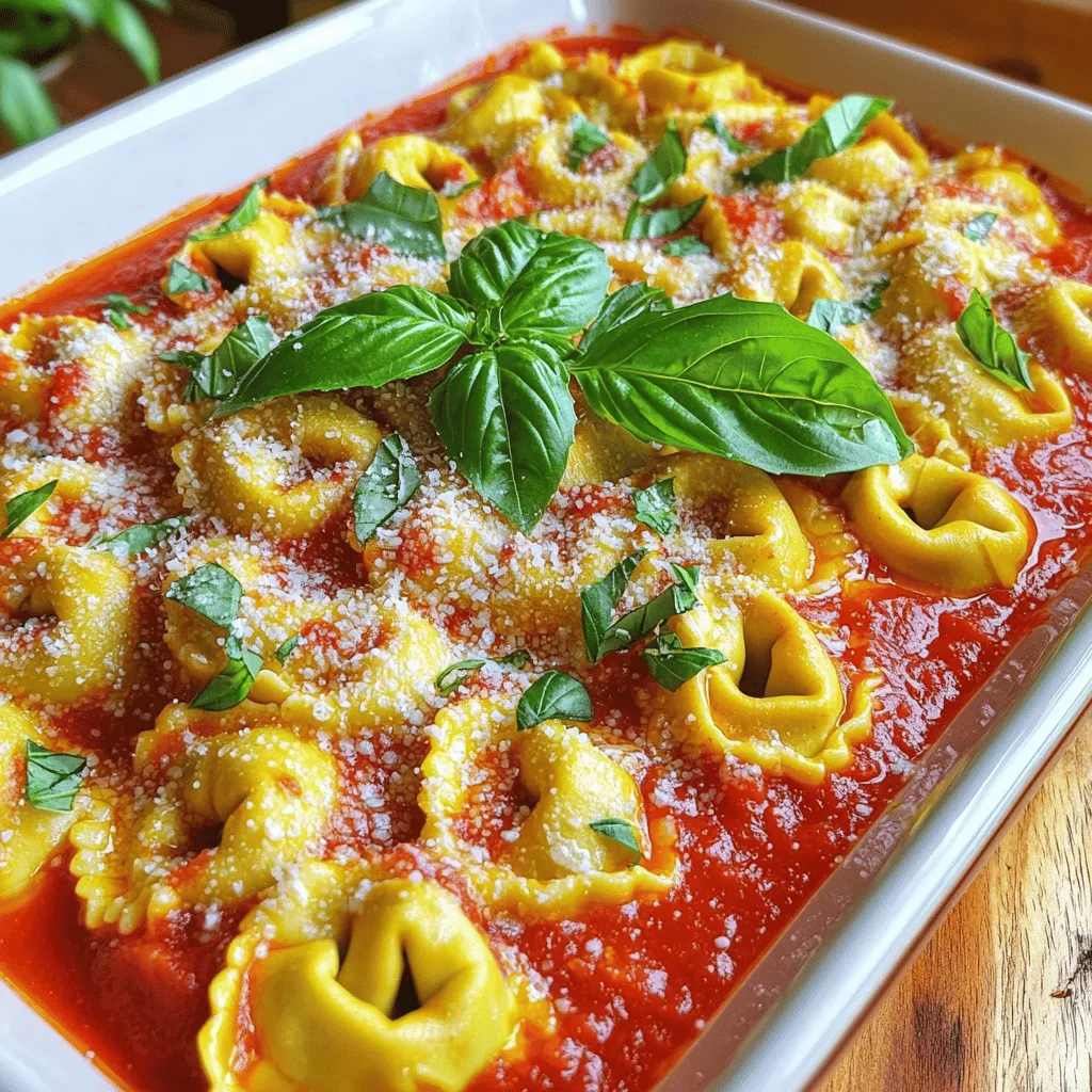 Creamy Tomato Basil Tortellini Satisfying Comfort Dish