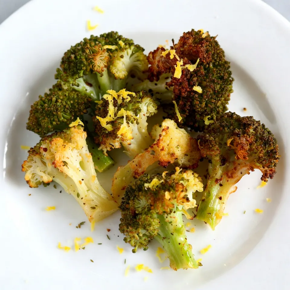 Parmesan Herb Roasted Broccoli Simple and Delicious