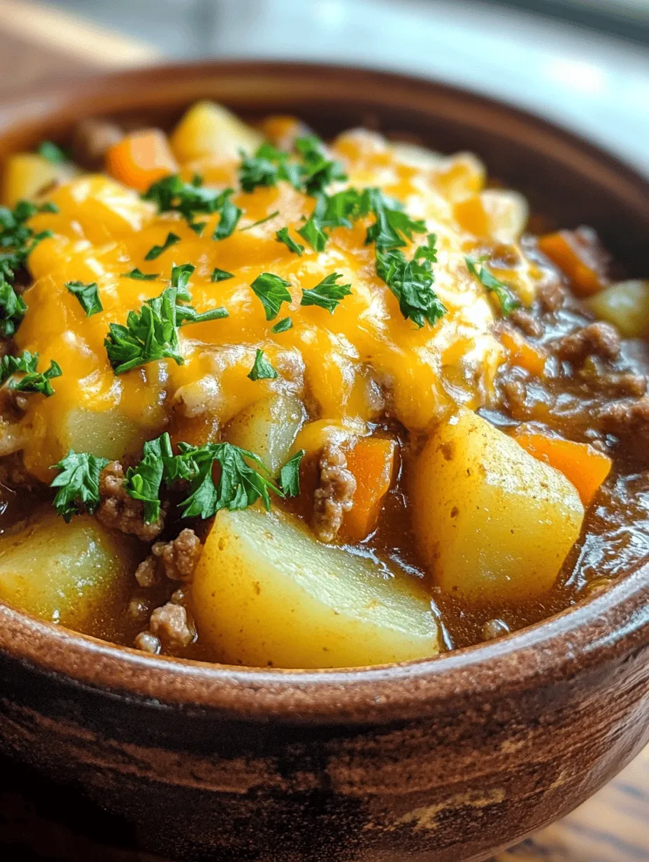 Hobo Casserole Delight: A Heartwarming Family Meal