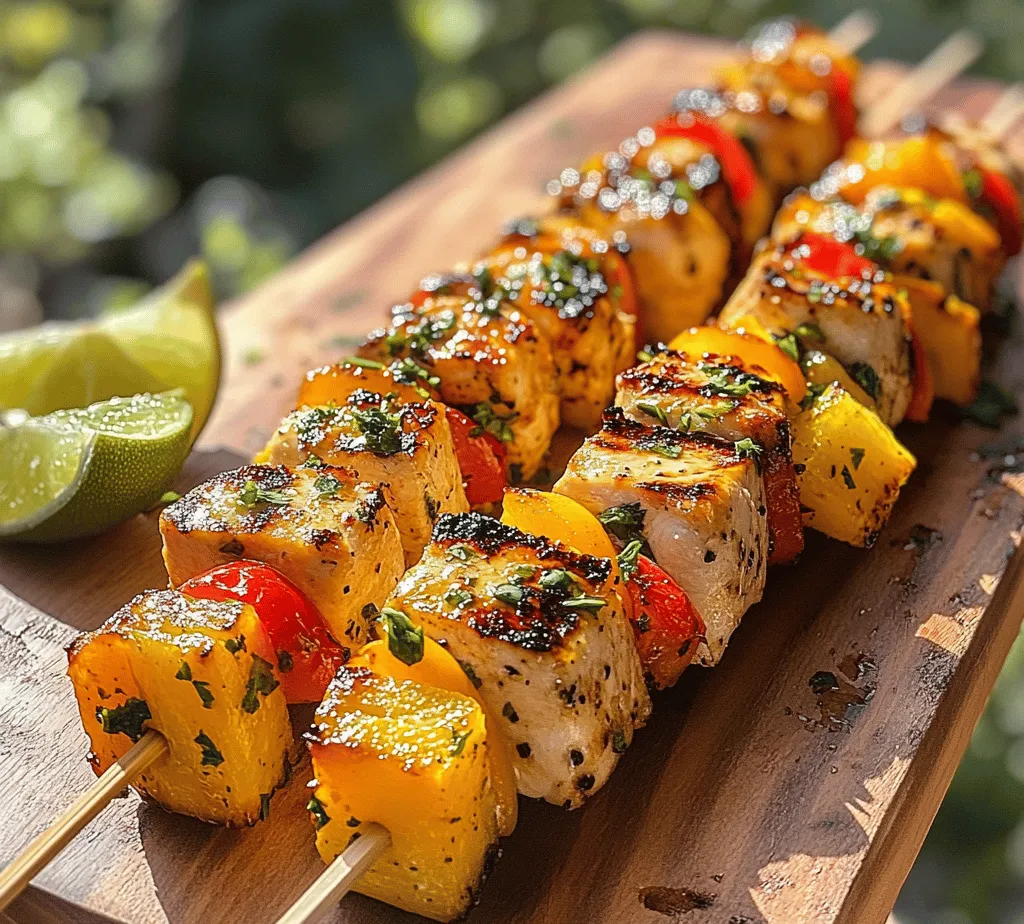 If you’re looking to bring the vibrant, sun-soaked flavors of Hawaii to your backyard barbecue, look no further than Tropical Aloha Chicken Skewers. This dish is an exciting combination of juicy chicken, sweet pineapple, and colorful vegetables, all marinated in a blend of tropical flavors. Inspired by the rich culinary traditions of Hawaiian cuisine, these skewers encapsulate the essence of island life—fun, flavor, and a laid-back spirit.