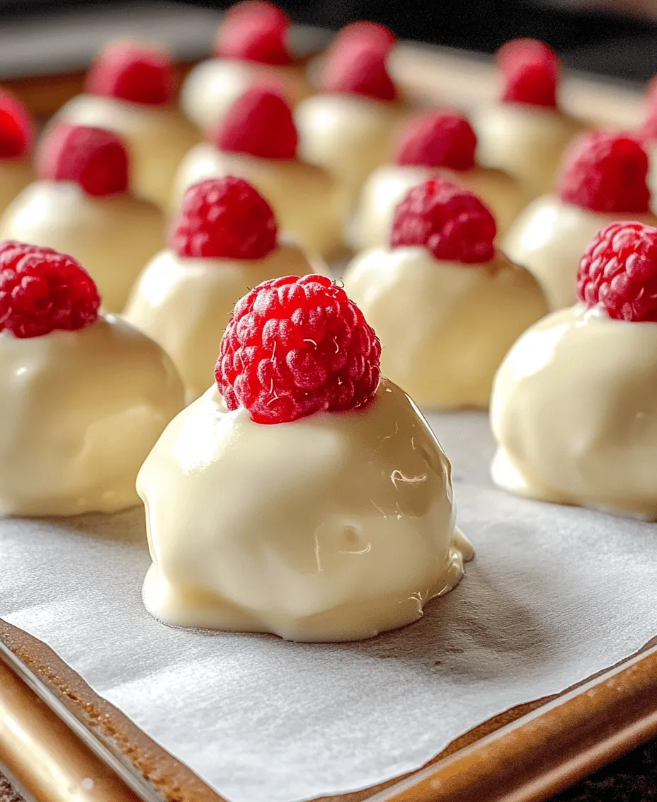 Desserts have an incredible ability to evoke joy and celebration, and few treats capture this essence as beautifully as White Chocolate Raspberry Cheesecake Balls. These delightful bite-sized desserts combine the rich creaminess of cheesecake with the tartness of fresh raspberries, all encased in a luscious white chocolate coating. Whether you