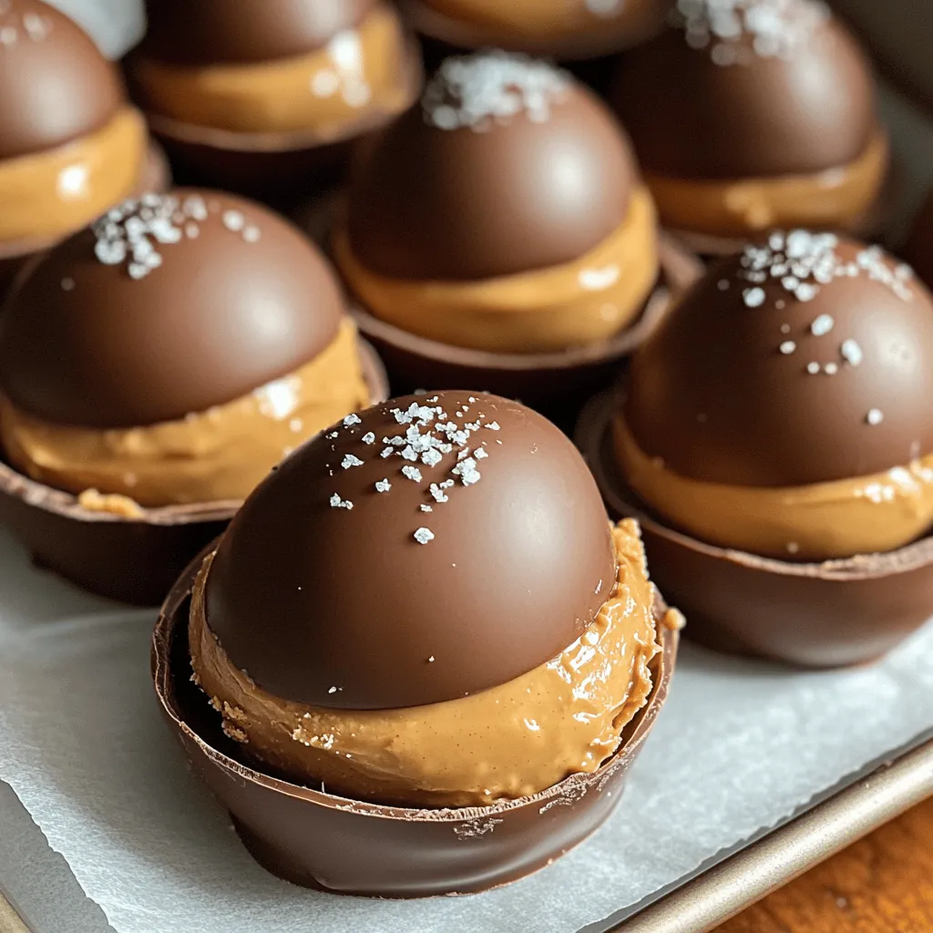 Homemade Reese’s Eggs Delightful Treat Recipe