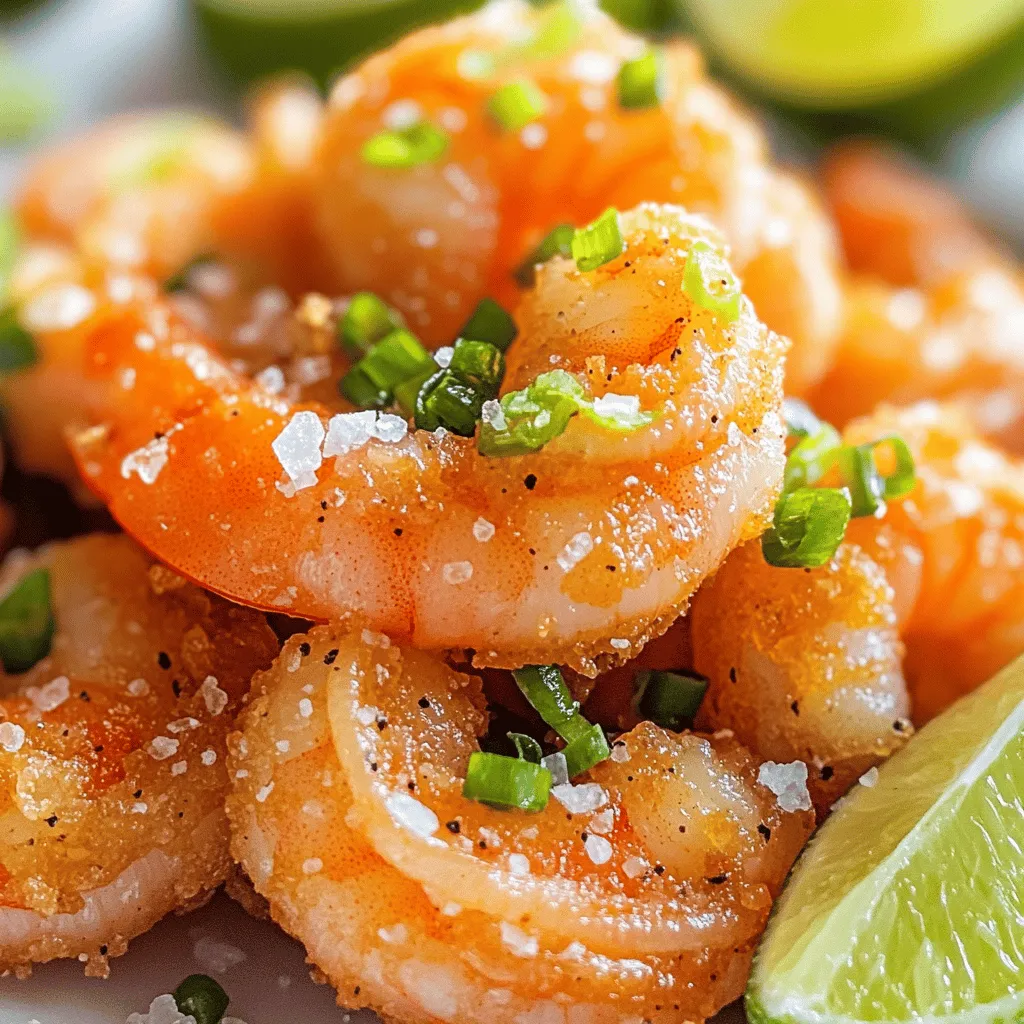 The key to great salt and pepper shrimp lies in its ingredients. For an authentic taste, you need specific items.
