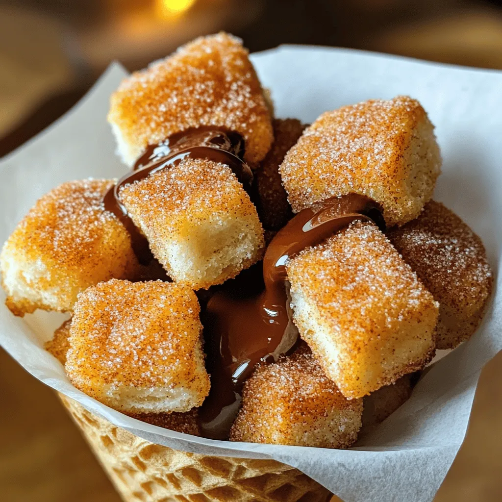 Angel Food Cake Churro Bites Delightful Dessert Idea