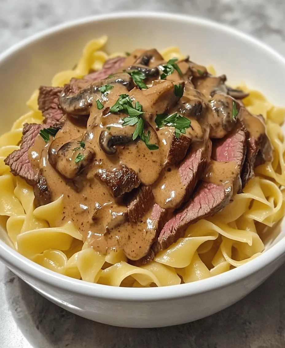 The foundation of a great Beef Stroganoff lies in how you cook the vegetables, particularly the onions and mushrooms. Start by heating a tablespoon of olive oil or butter in a large, deep skillet over medium heat. Once the oil is shimmering, add the chopped onions. Sauté the onions for about 4-5 minutes until they turn translucent and begin to caramelize slightly. This step is essential as it enhances the overall flavor profile of the dish by introducing sweetness and depth.