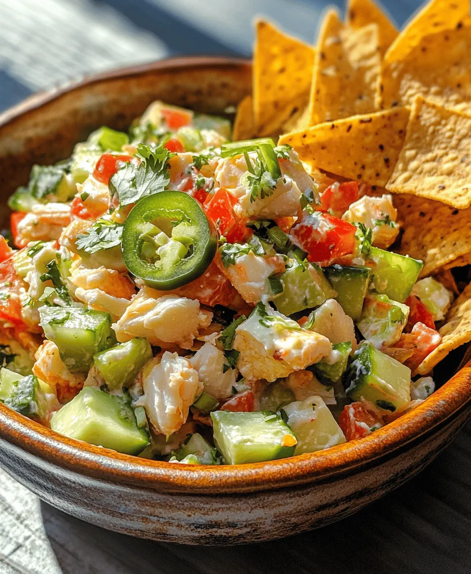 To create the perfect Spicy Crab Salad Delight, understanding each ingredient