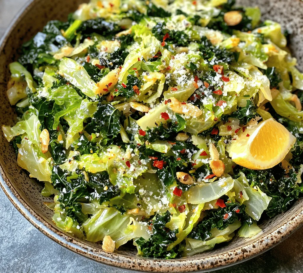 Garlic Sautéed Cabbage & Kale Skillet is a wonderfully satisfying dish that brings together the robust flavors of two nutrient-dense greens, making it a fantastic addition to any meal. With its vibrant colors and enticing aroma, this skillet dish is not only visually appealing but also packed with essential vitamins and minerals. As more people seek to incorporate healthier options into their diets, this recipe stands out as a simple yet delicious way to enjoy leafy greens.