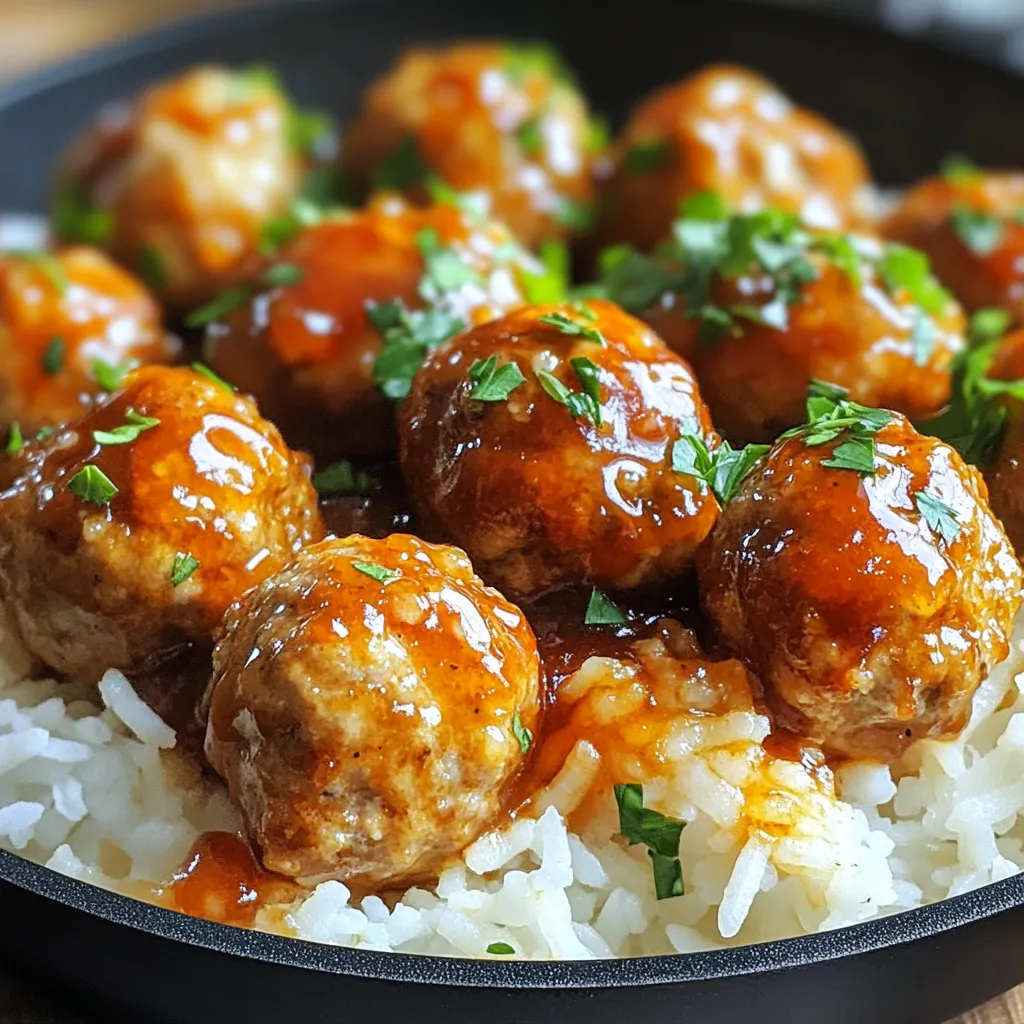 Honey Garlic Meatball Skillet Flavorful and Easy Meal