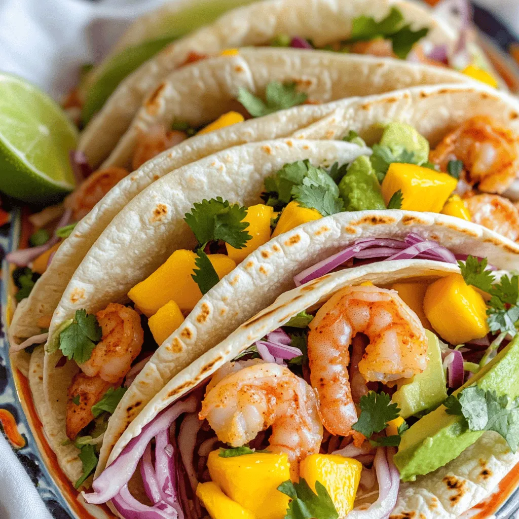 Mouthwatering Shrimp Tacos Quick and Flavorful Recipe