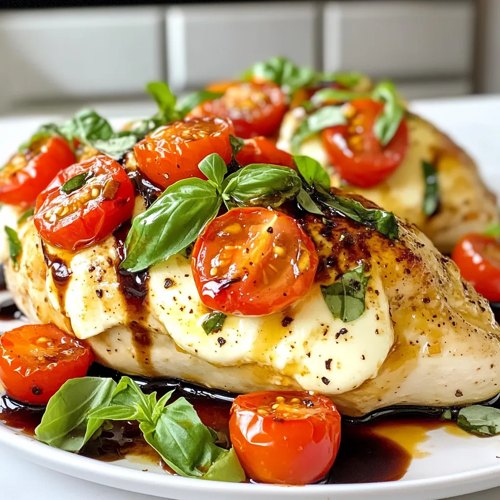 Caprese Stuffed Chicken Flavorful and Juicy Delight
