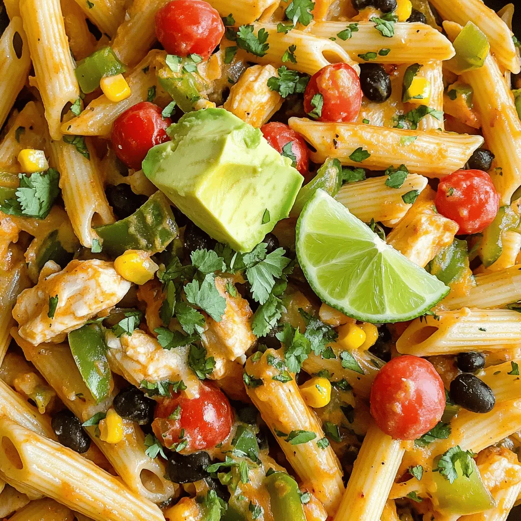 Southwest Chicken Pasta Fiesta: A Flavorful Journey Through the Southwest