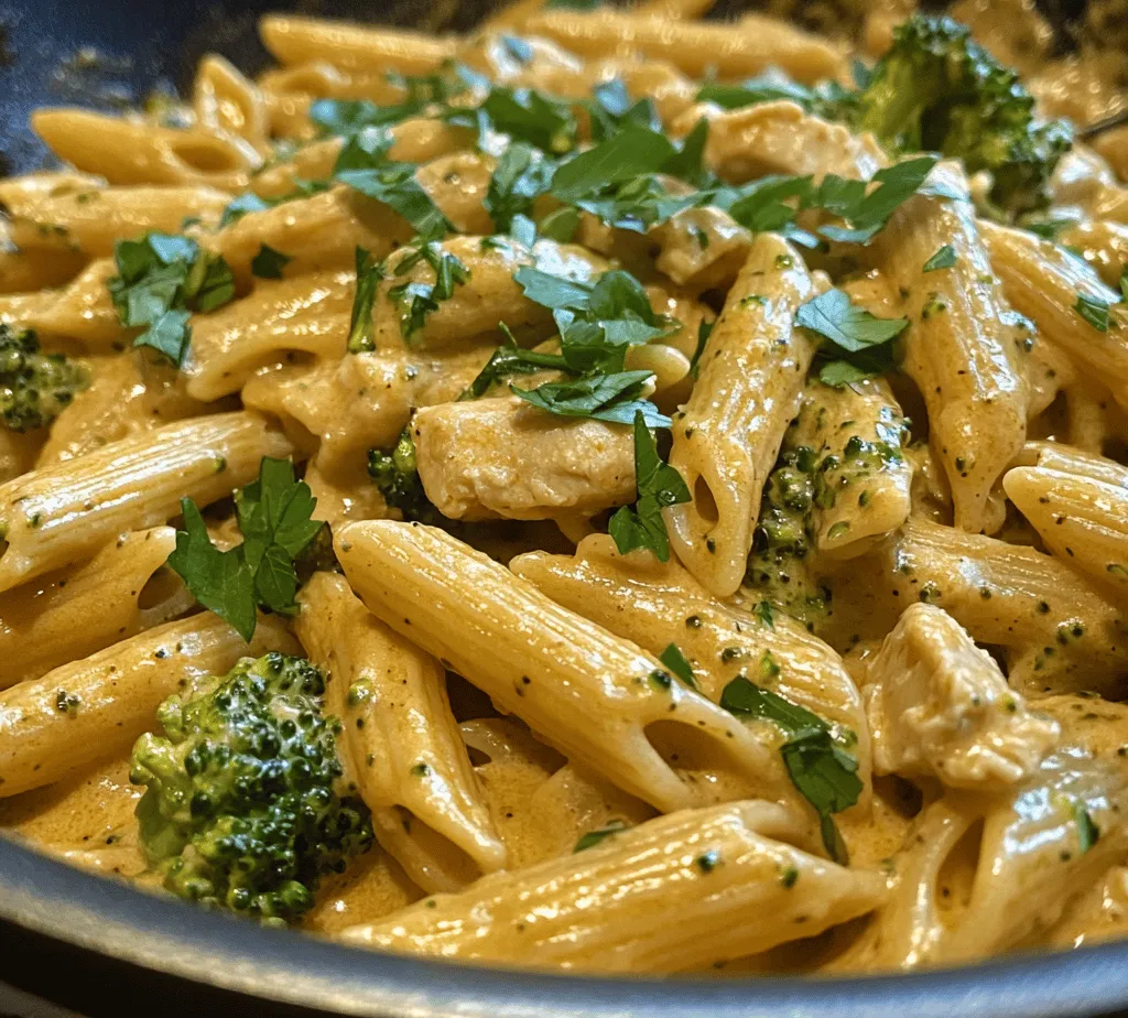 Creamy Broccoli and Chicken Penne is not just a meal; it