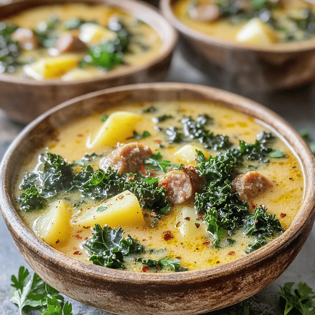 Creamy Kale and Sausage Zuppa Toscana: A Cozy Comfort Food Recipe