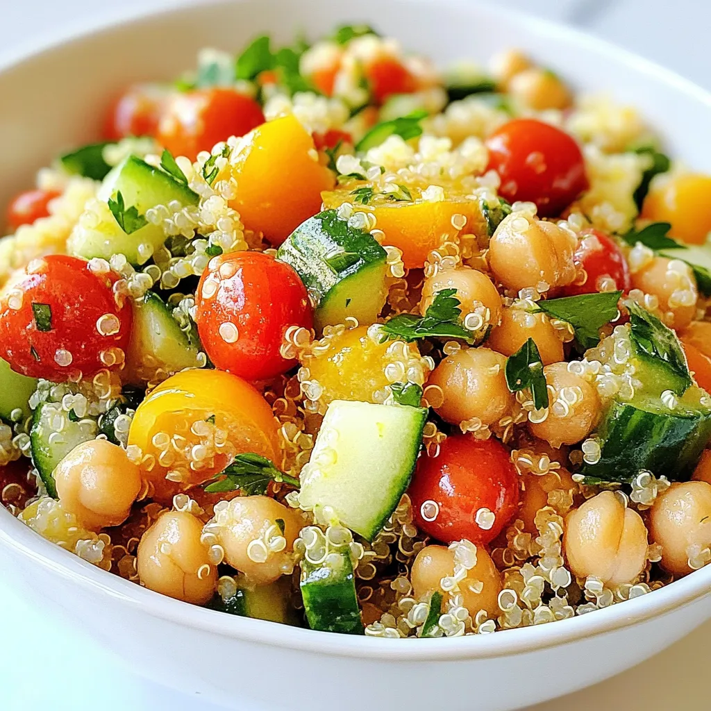 Zesty Citrus Herb Quinoa Salad Refreshing and Bright