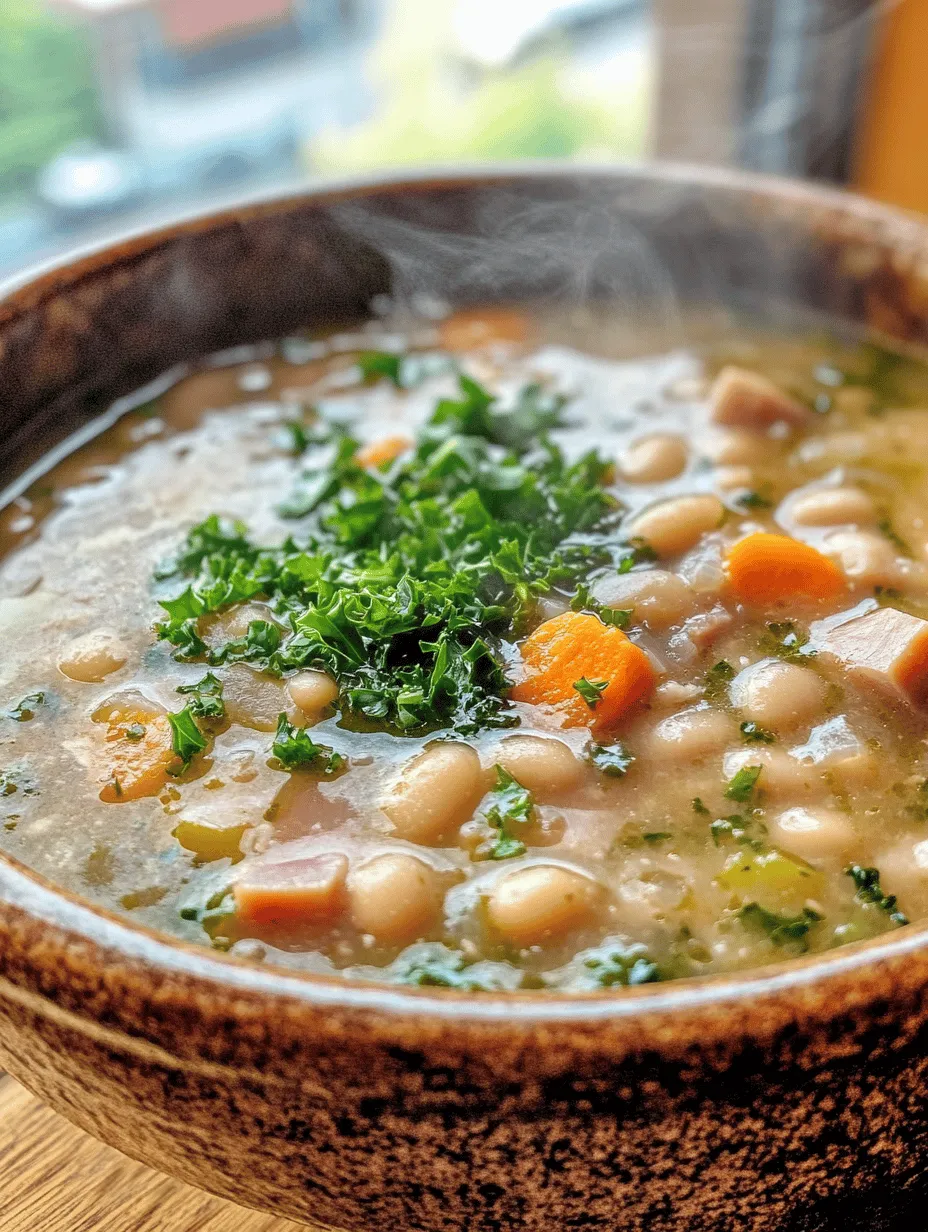Hearty Ham &#038; Bean Soup