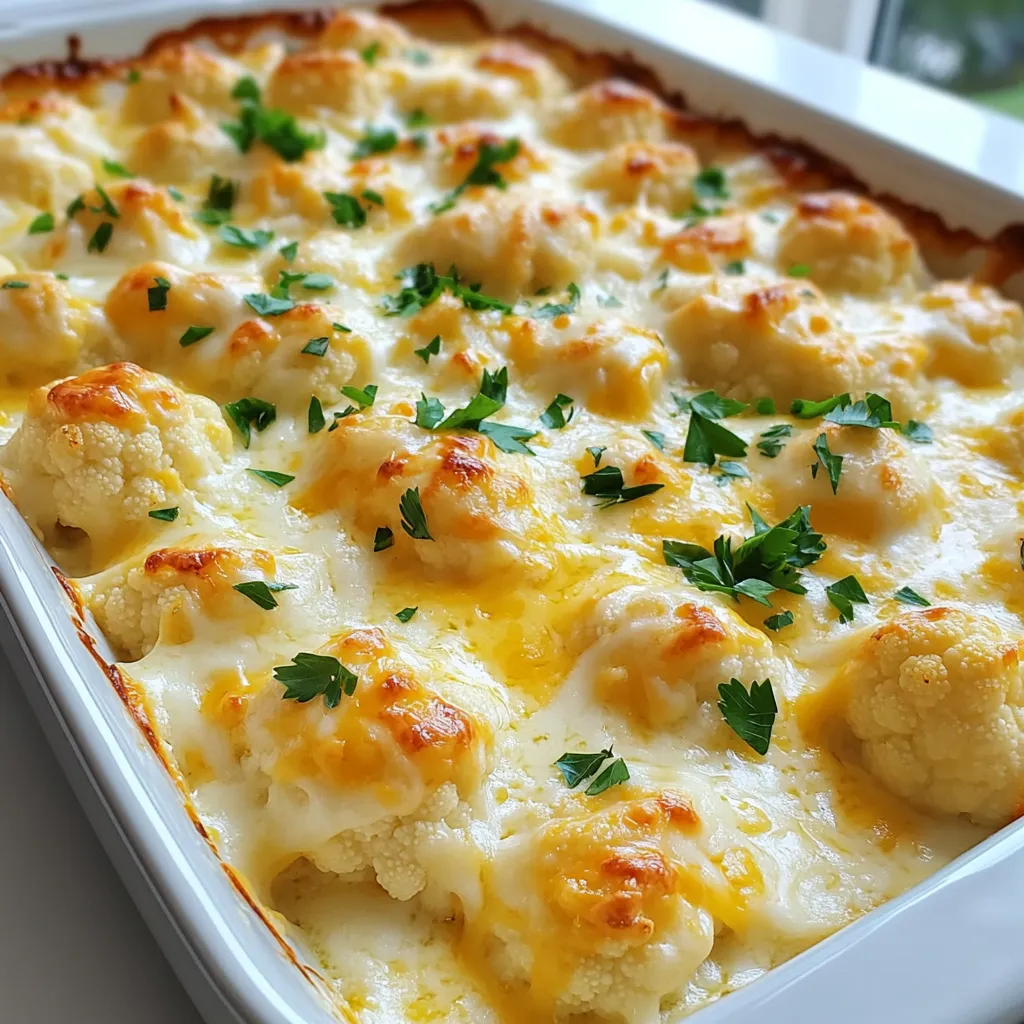Cheesy Cauliflower Au Gratin Flavorful Comfort Dish