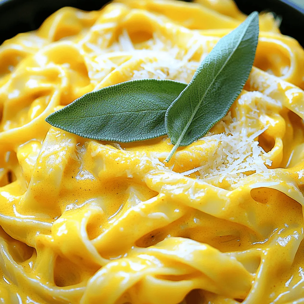 Creamy Pumpkin Alfredo Delightful Fall Comfort Food