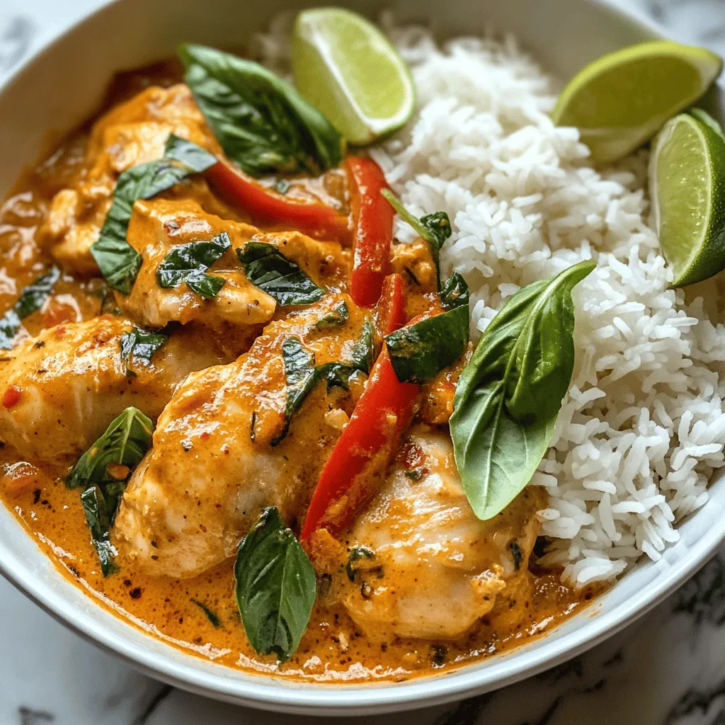 Spicy Thai Red Curry Chicken Recipe: A Flavorful Journey into Thai Cuisine
