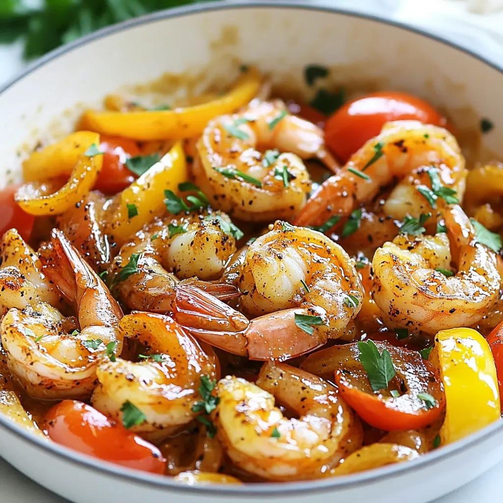 Spicy Cajun Shrimp Skillet Quick and Flavorful Recipe
