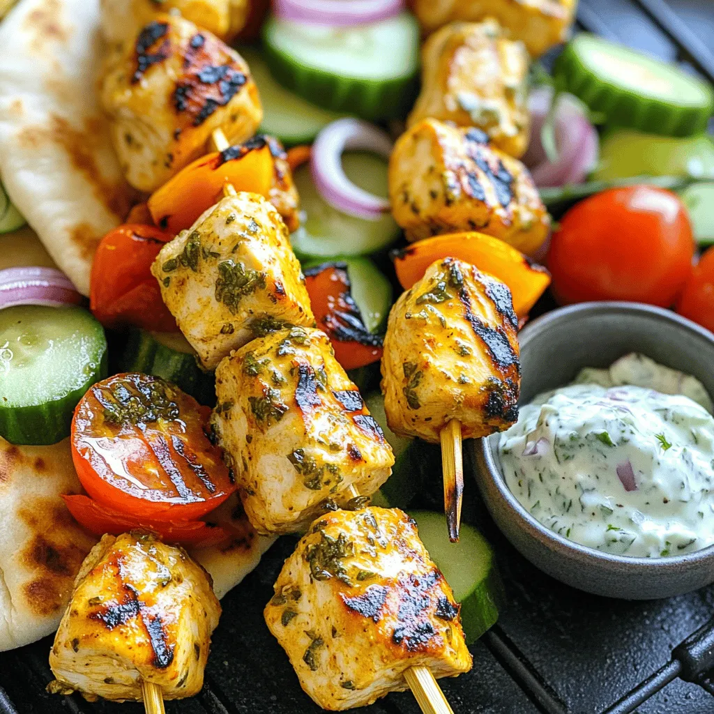 Easy Greek Chicken Souvlaki Flavorful Grilled Delight