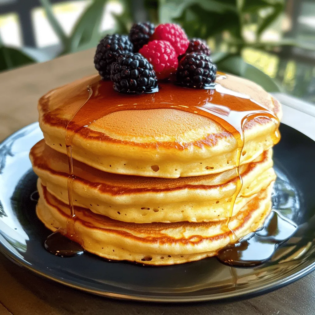 Classic Buttermilk Pancakes Fluffy and Easy Recipe