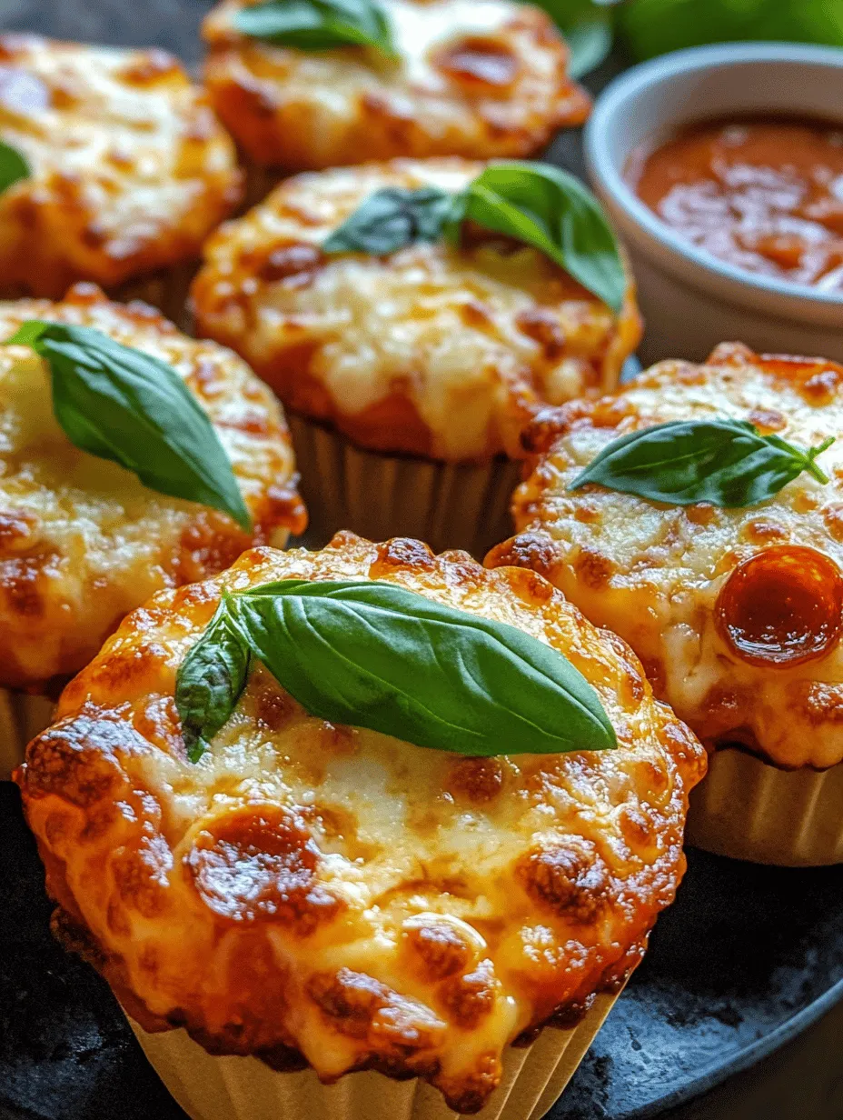 Deep Dish Pizza Cupcakes Recipe