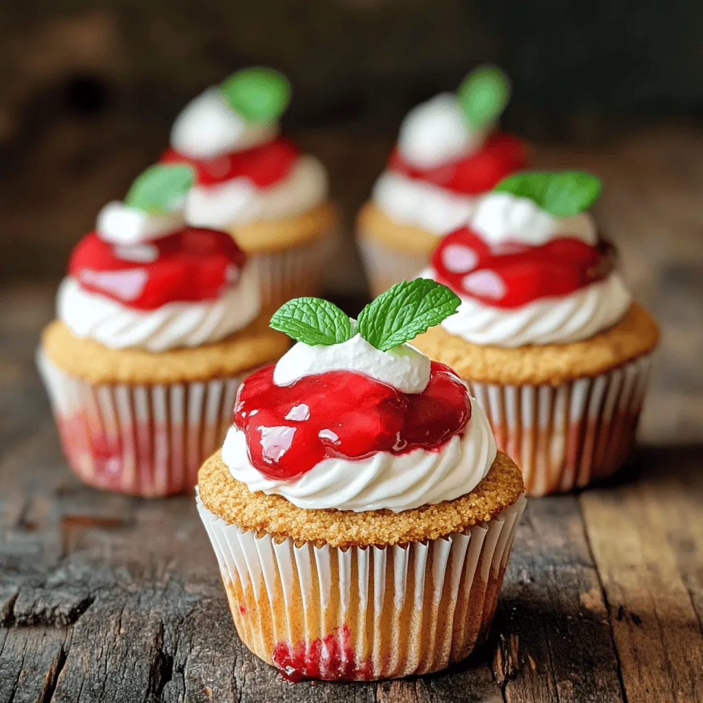 Cherry Cheesecake Cupcakes Delightful Summer Treat