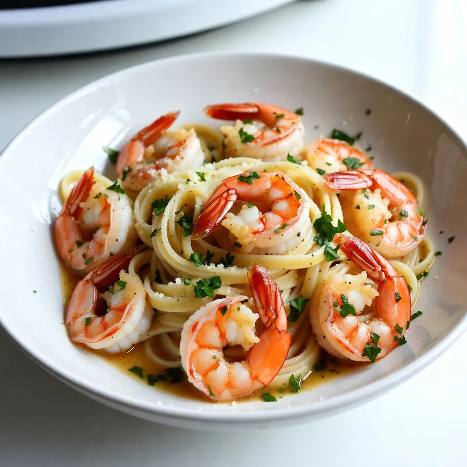 Lemon Garlic Shrimp Fettuccine Quick and Flavorful Dish