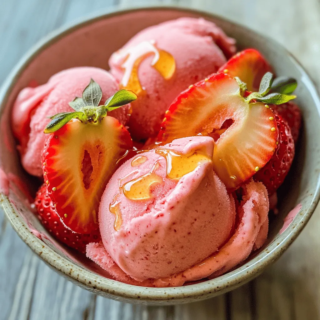 Strawberry Bliss Frozen Yogurt: A Delightful Summer Treat