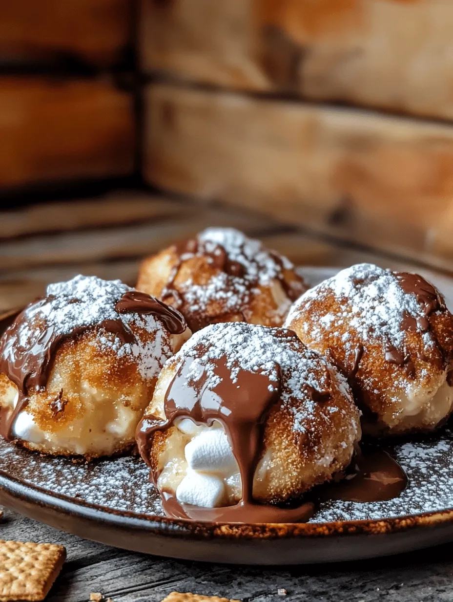 Fried S&#8217;mores Bombs: A Decadent Twist on a Classic Treat