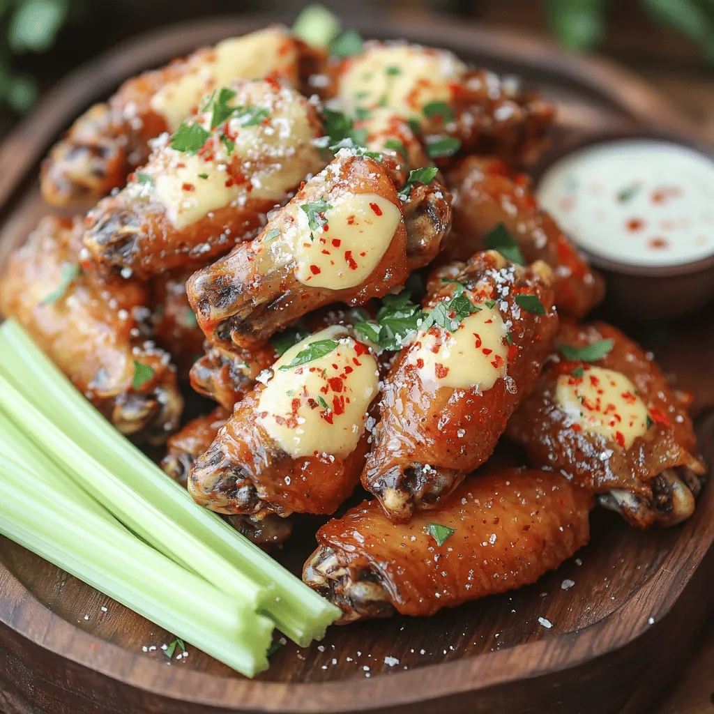 Hot Truffle Garlic Parm Wings Flavorful and Easy Recipe