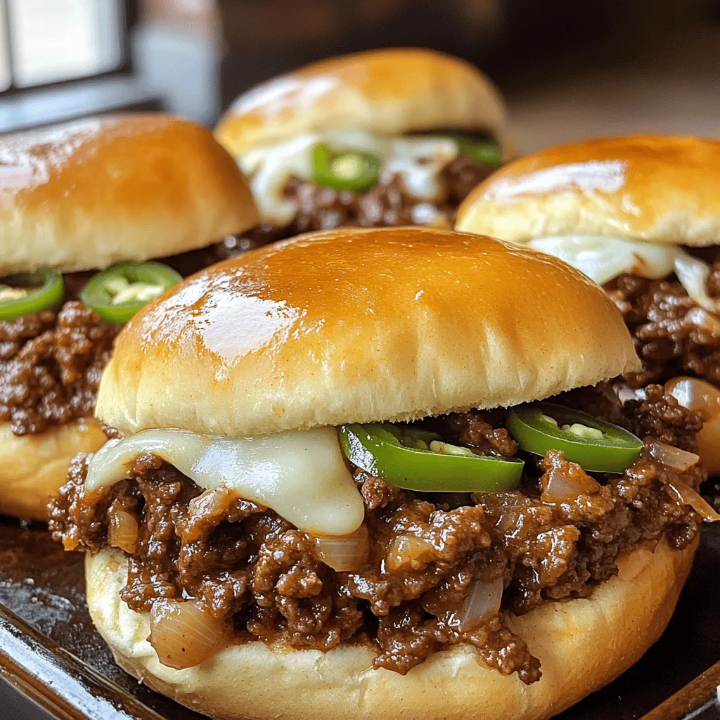 Philly Cheesesteak Sloppy Joes: The Ultimate Comfort Food Reimagined