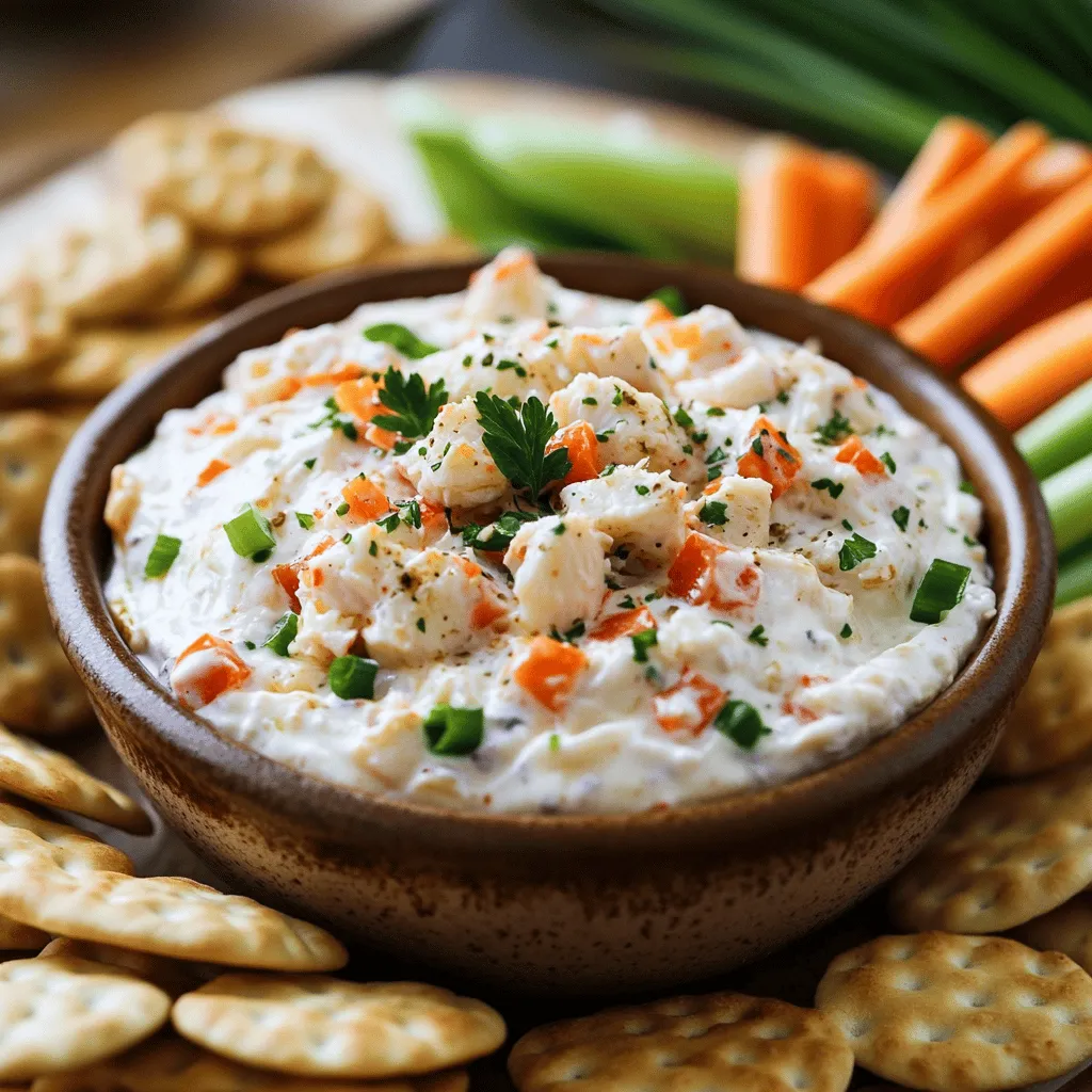 Chilled Ocean Delight: The Ultimate Cold Crab Dip Recipe