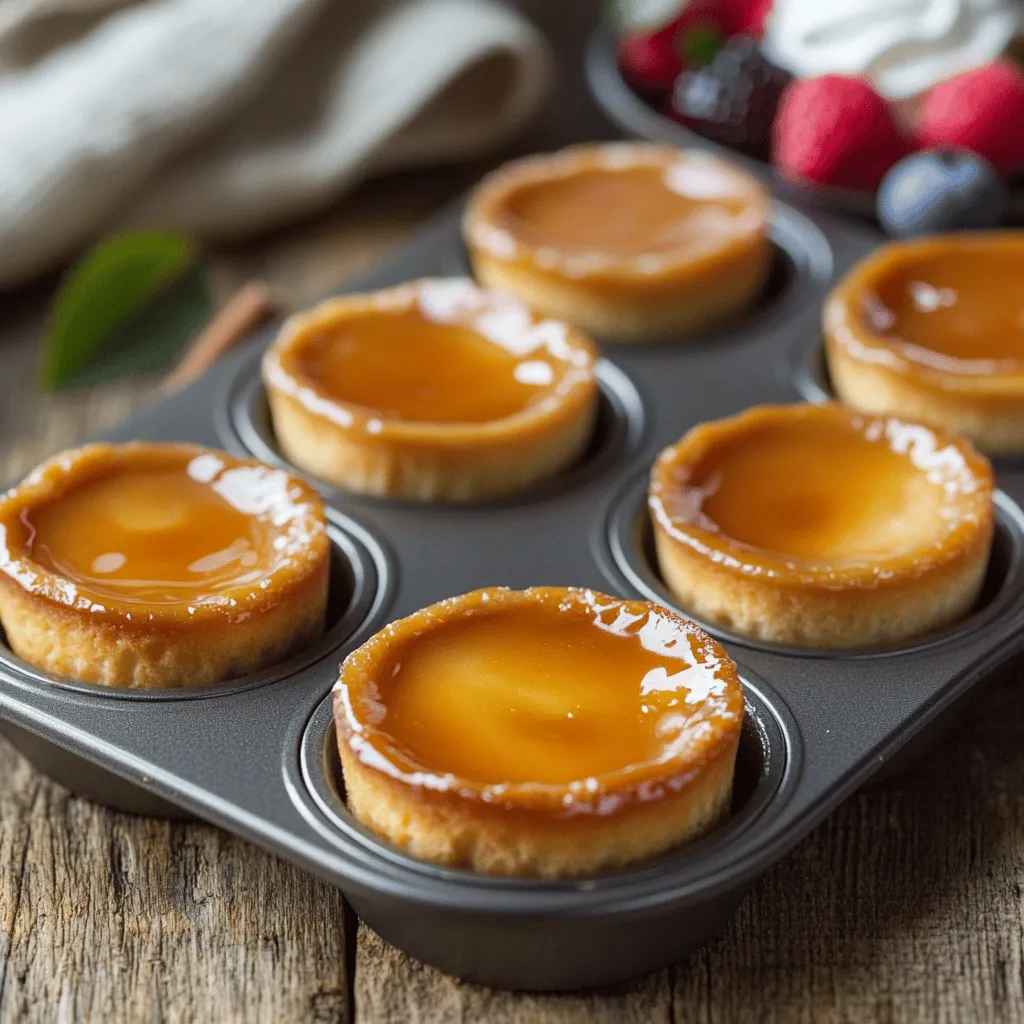 Caramel Flan Muffins Delightful and Easy Recipe