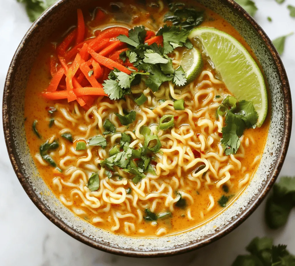 To truly appreciate the beauty of Spicy Coconut Curry Ramen, it