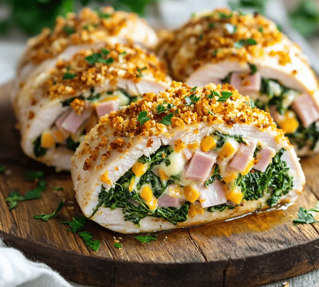 Are you looking for a delicious and impressive dish that is perfect for family dinners, special occasions, or even a cozy weeknight meal? Look no further than Ham & Cheese Stuffed Chicken Delight. This flavorful recipe combines tender chicken breasts filled with savory deli ham, creamy Swiss cheese, and nutritious fresh spinach, making it a well-rounded meal that is sure to please everyone at the table.