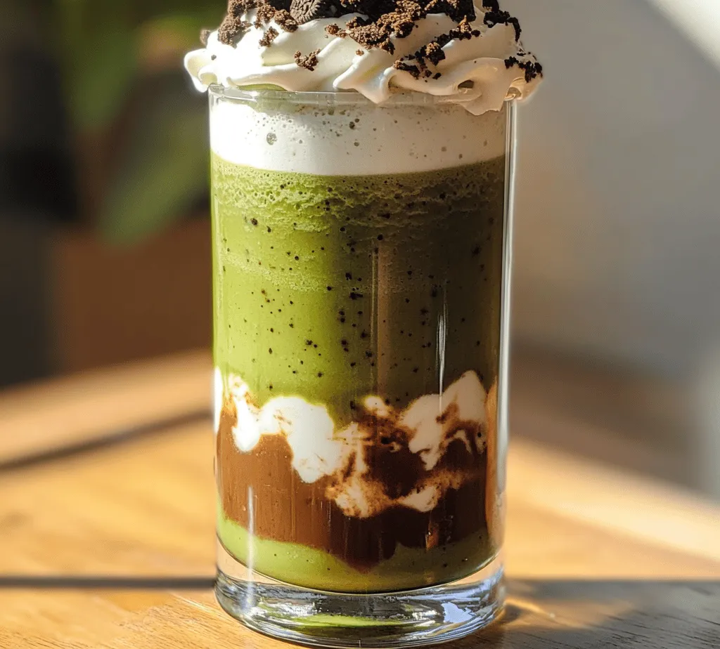 In the world of refreshing beverages, few creations are as delightful as a Cookies & Cream Matcha Frappe. This unique drink combines the earthy, vibrant flavors of matcha green tea with the indulgent sweetness of cookies and cream, resulting in a treat that
