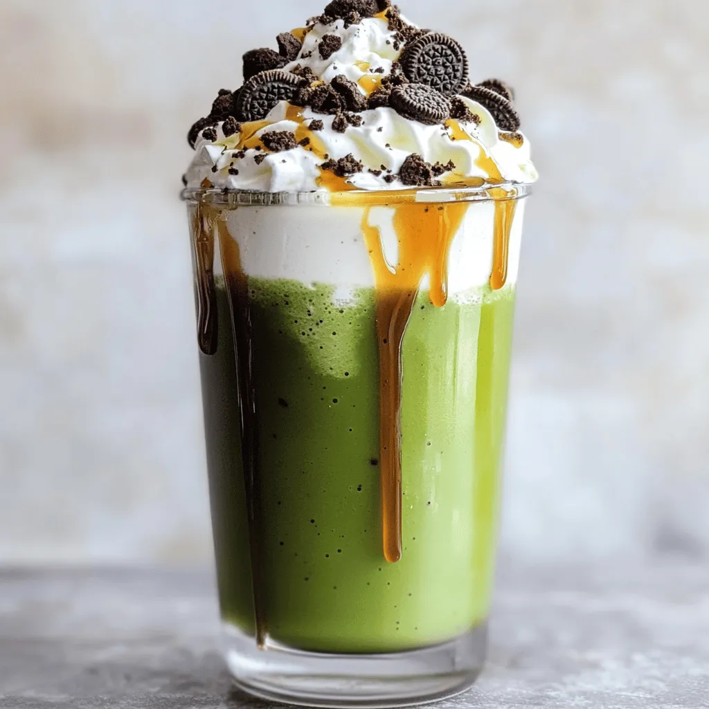 Cookies &#038; Cream Matcha Frappe Recipe: A Refreshing Delight