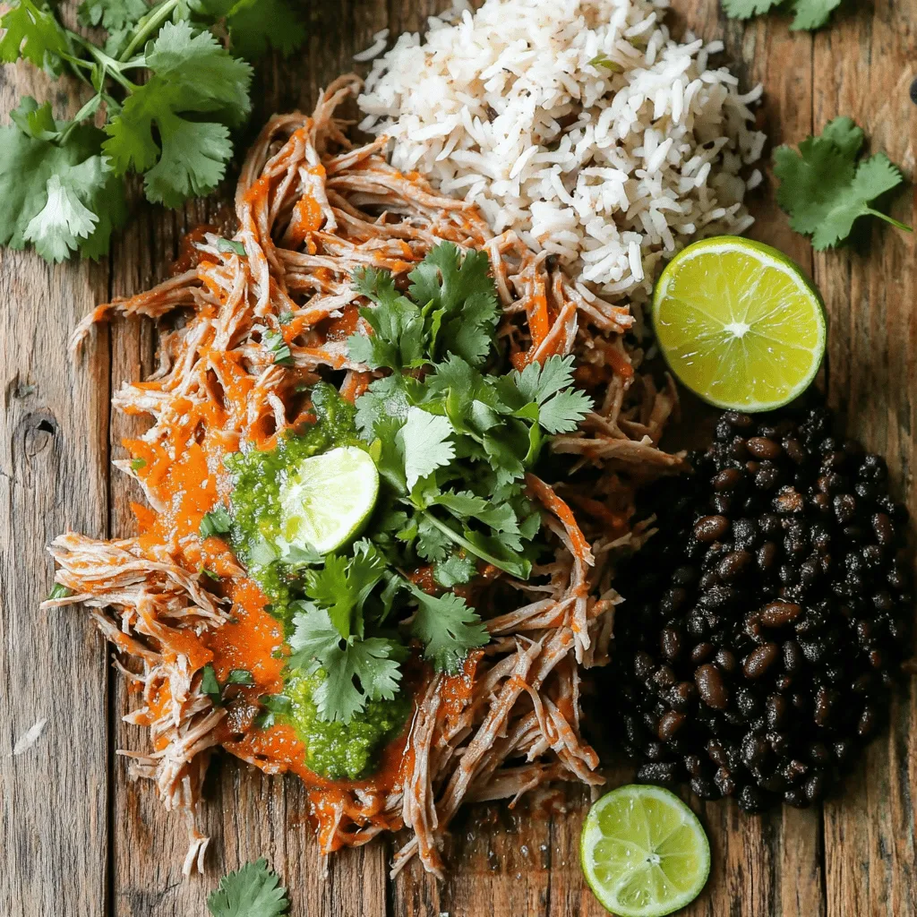 To make a great Cuban mojo pork, you need specific ingredients. The key is the mojo marinade. This marinade gives the pork its bold and zesty flavor.