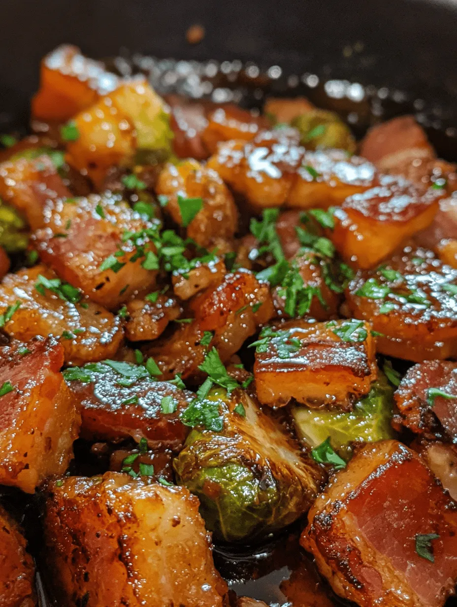 Honey-Glazed Brussels Sprouts with Crispy Bacon: A Flavorful Delight
