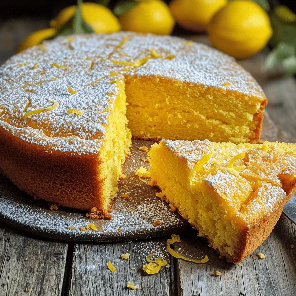 To make an easy lemon cake, you need a few key ingredients. The main ones are all-purpose flour, sugar, butter, eggs, buttermilk, lemon zest, and fresh lemon juice. Each ingredient plays a special role in the cake