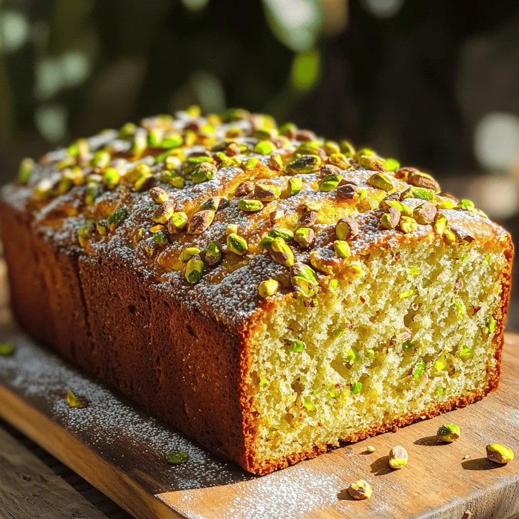 Pistachio Dream Nut Bread Recipe
