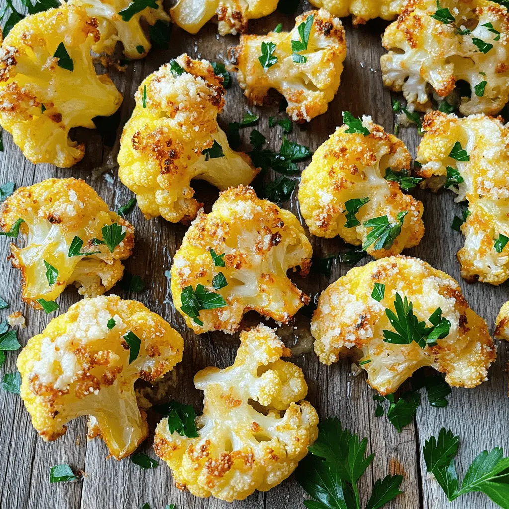 Roasted Garlic Parmesan Cauliflower Irresistible Side