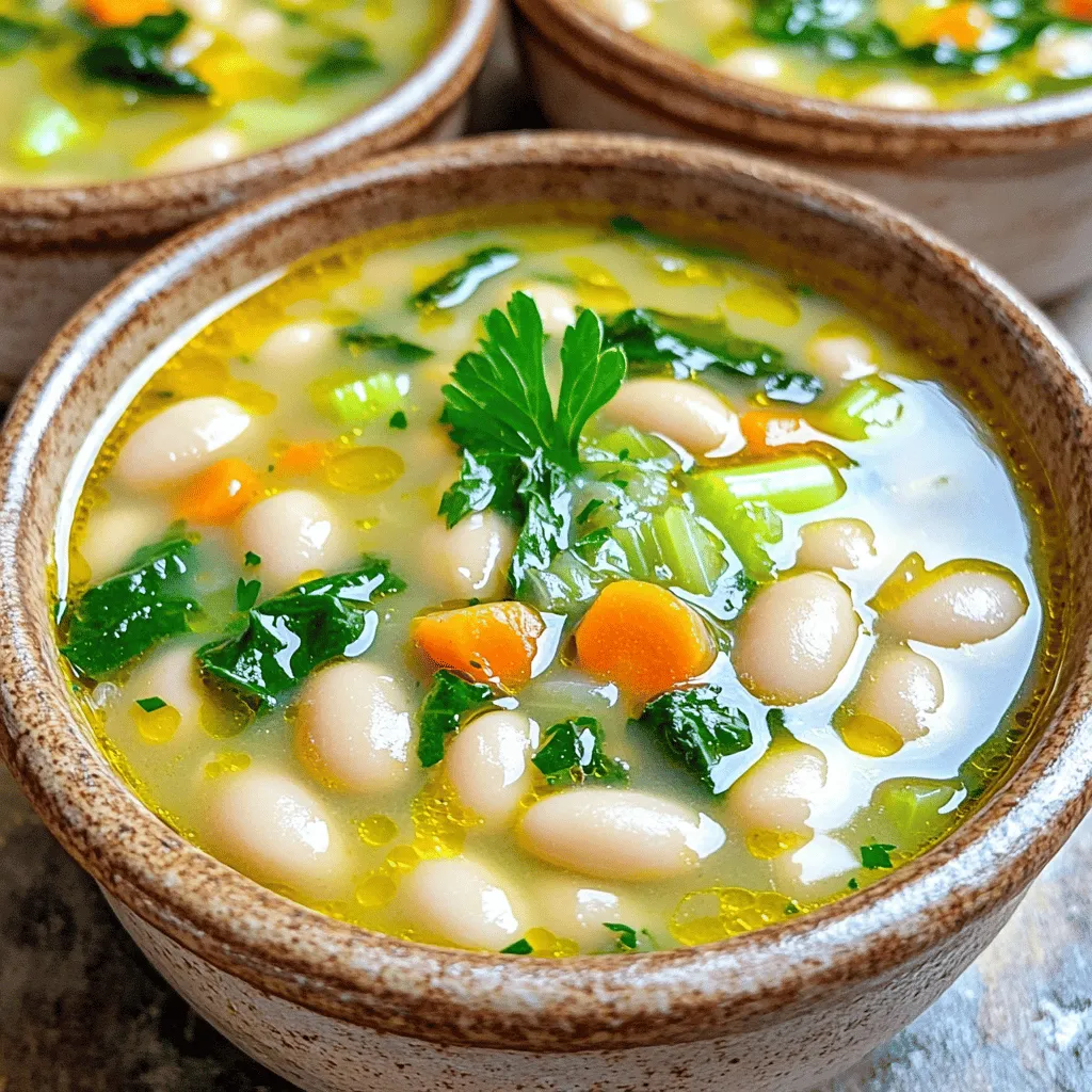 Tuscan White Bean Soup Simple and Flavorful Recipe